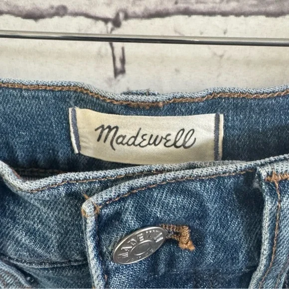 Madewell 90s High-Rise Bootcut Jeans in Edgewood Wash SZ 25 - Picture 5 of 5